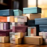 Stack of Colorful Gift Boxes