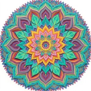 Mandala in Paper Art